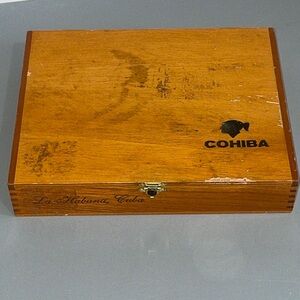 Cohiba Cuban Cigar Hinged Box
